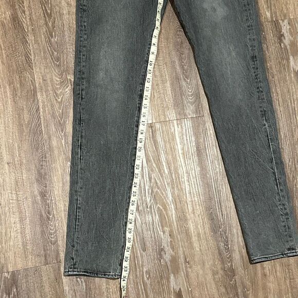 Levis lo ball gray black washed denim jeans 34x34 - Picture 4 of 9